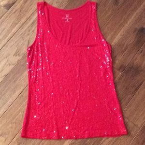 Sequin tank